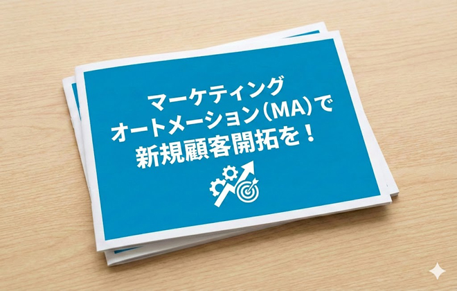 マーケティングオートメーション（MA）で新規顧客開拓を！