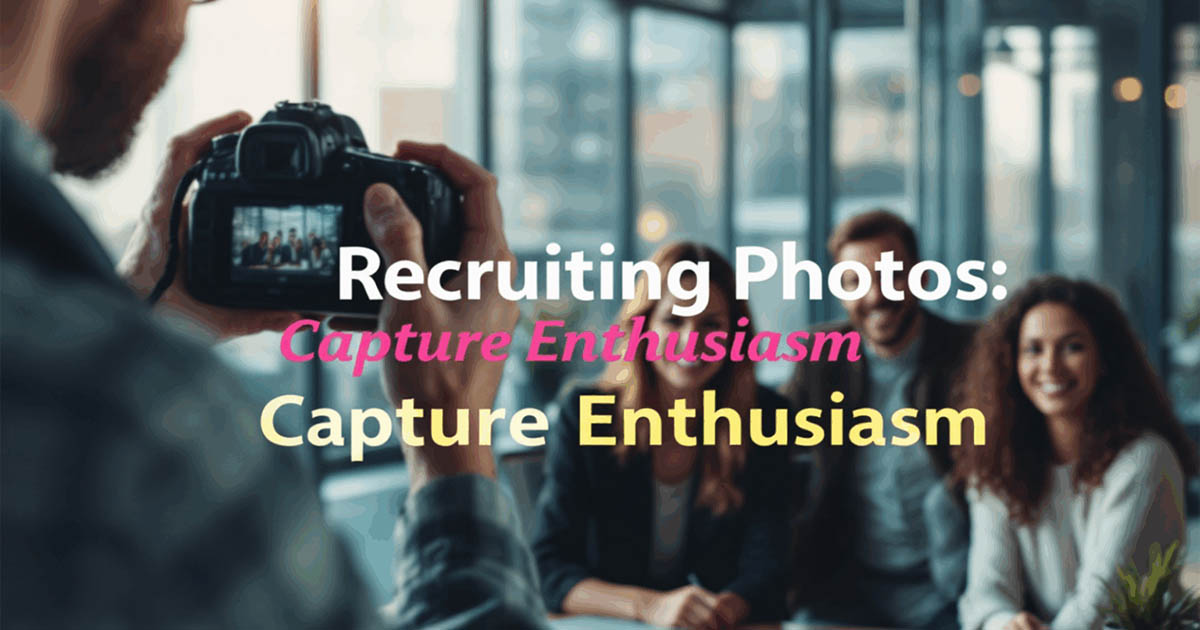 ブログ「リクルート用｜採用意欲を高める撮影をするには？」を更新しました