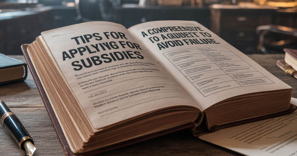 ブログ「補助金申請のコツ｜失敗しないためのガイド」を更新しました