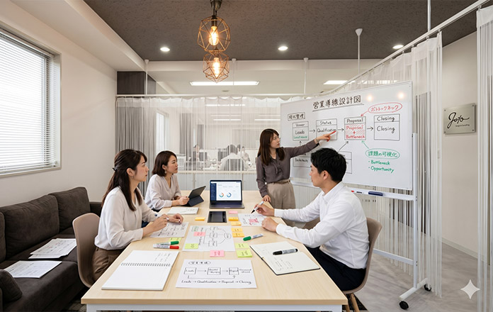 会社案内・Webサイト・営業資料がバラバラな会社が見直すべき“営業導線設計”とは
